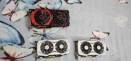 placa video defecta MSI Radeon R9 380 4gb