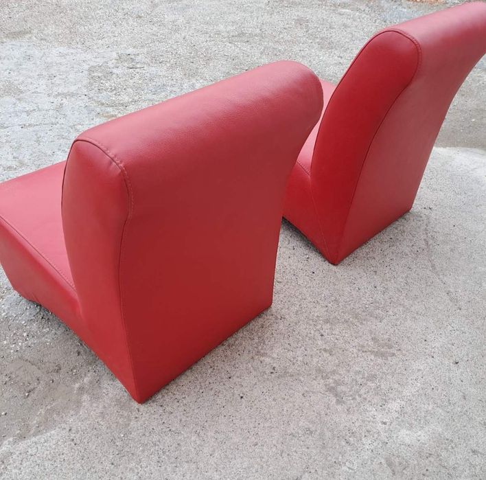 2 бр. Фотьойл, червени