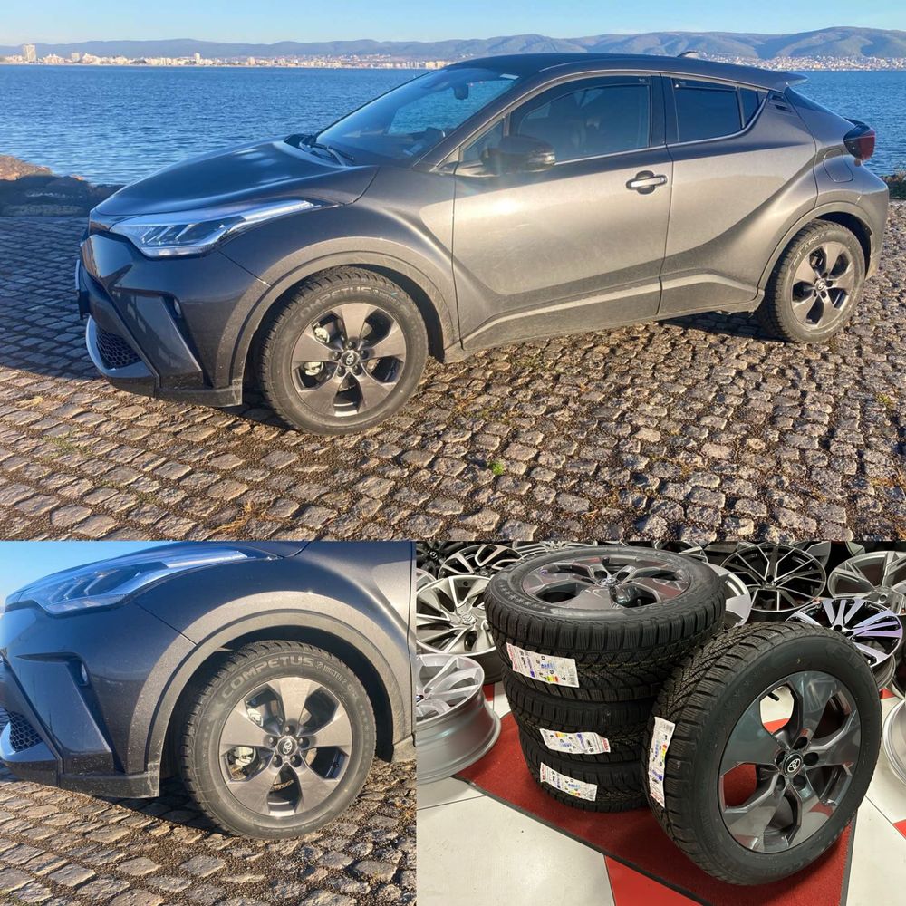 17 Цола Джанти 5х114.3 Toyota C-HR с Зимни Гуми 215/60/17 Нови