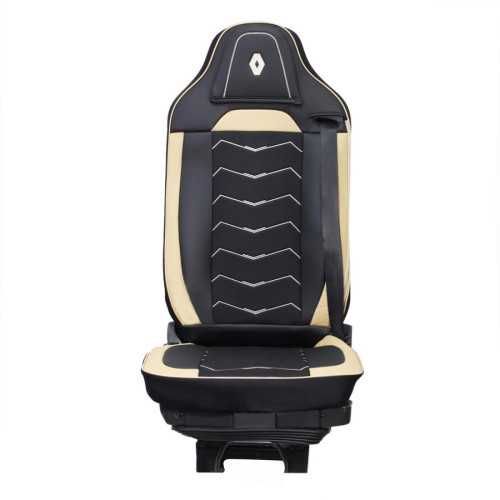 Калъфи за седалки за Renault Gama T 2014+ , Кожа + алкантара , 3 цвята