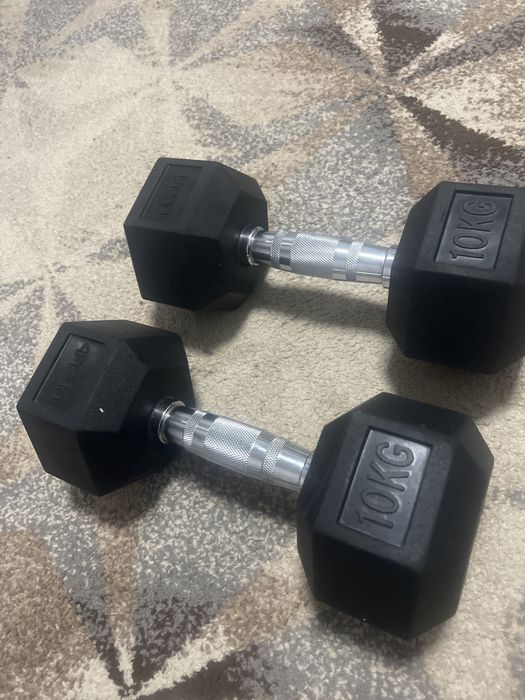 Dumbbells 2 set 10kg greutati