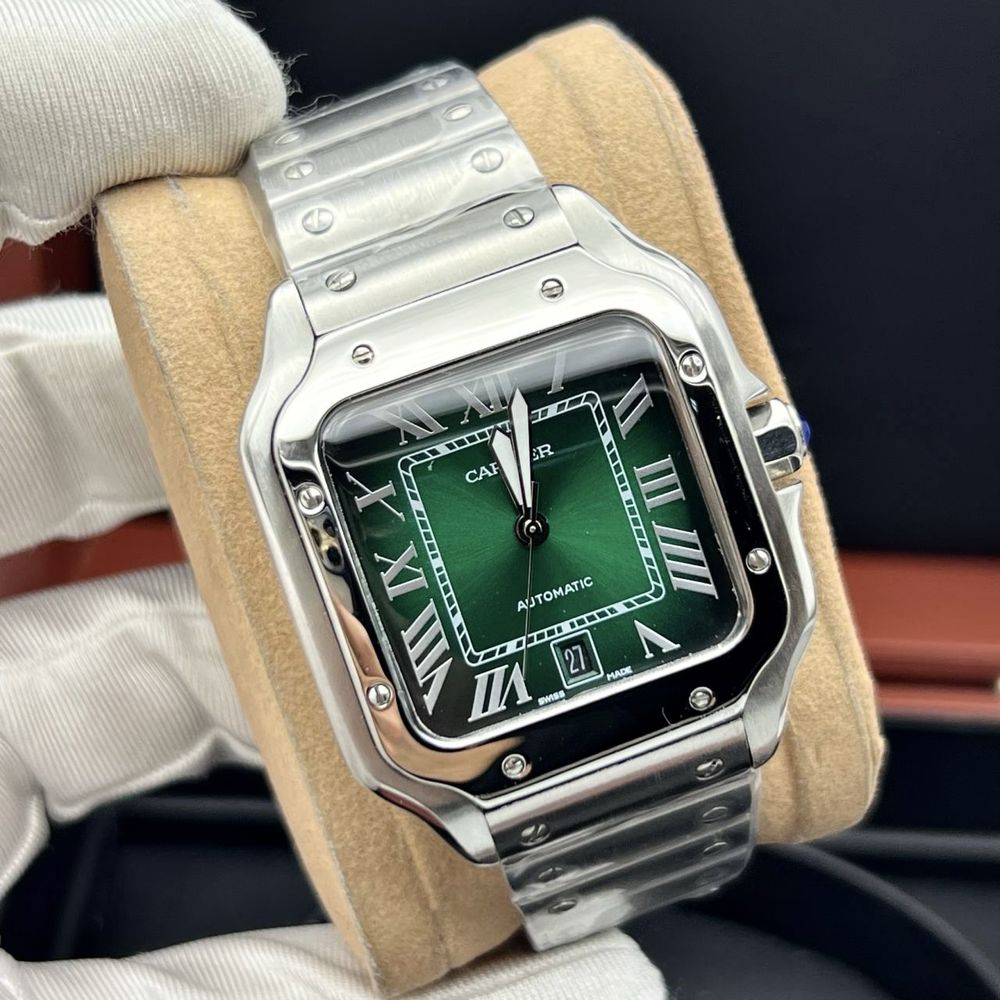 Ceas Barbați Cartier Santos Automatic