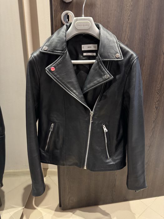 Кожено яке, яке Massimo dutti, елек Napapijri