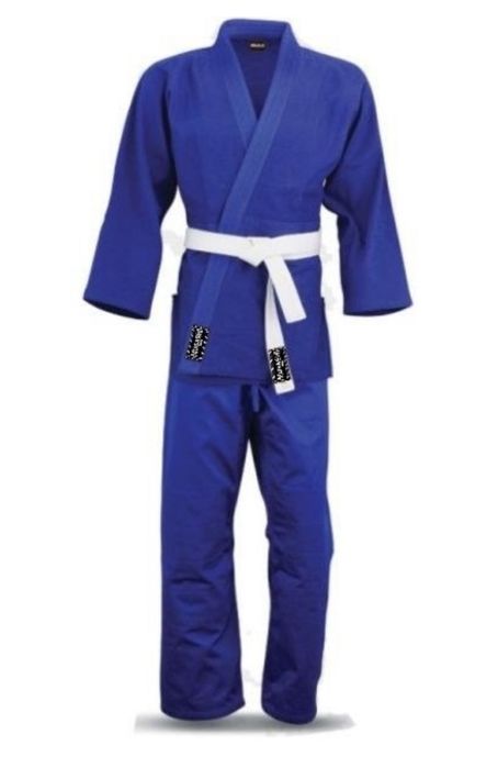 Mizuno кимоно для дзюдо синий 152