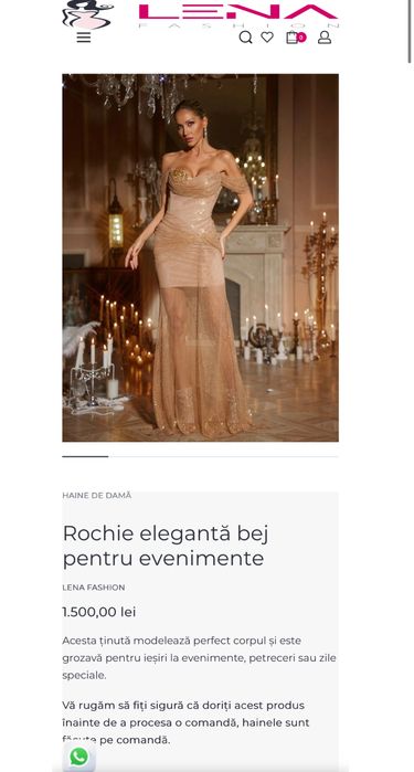 Rochie de ocazie Mexton