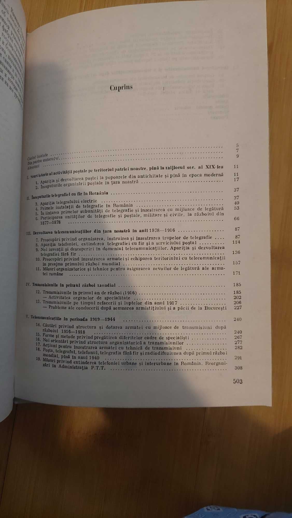 Posta si telecomunicatiile in Romania - Gheorghe Enciu