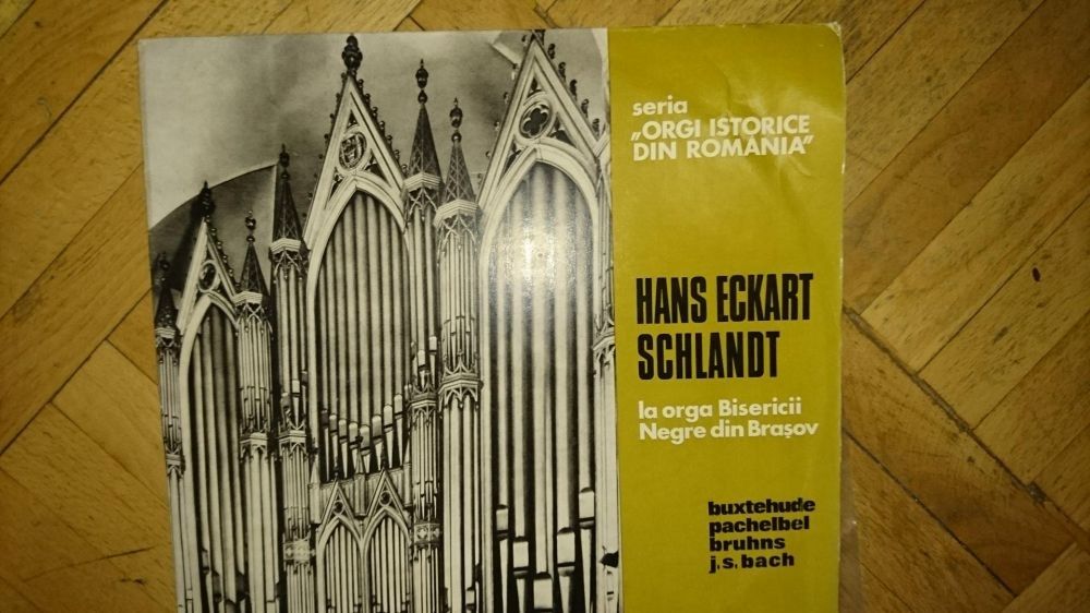 Vinil Hans Eckart Schlandt- La orga Bisericii Negre din Brasov