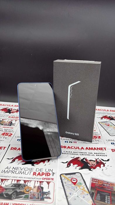 Dracula Amanet: Samsung S25,128Gb/12Ram.