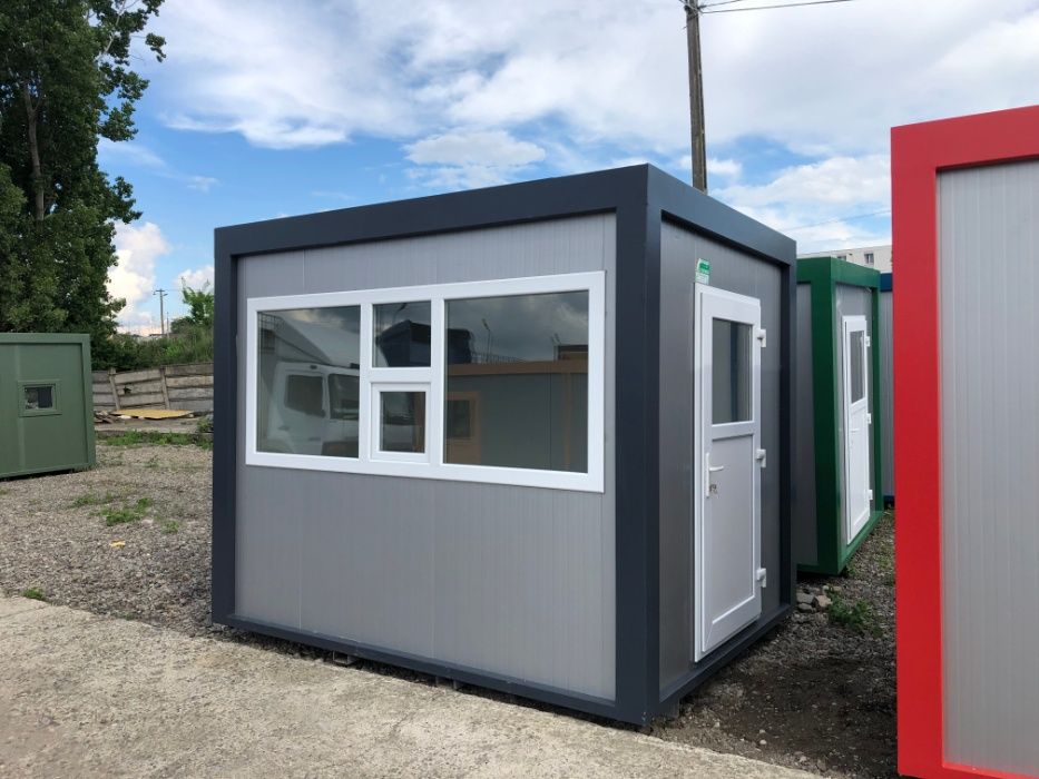 container birou magazin izolat ieftin folosit organizare santier