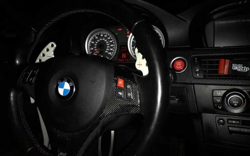 Бутон M волан Червен/Син BMW E90 Е M3 спорт копче волан нови м техник