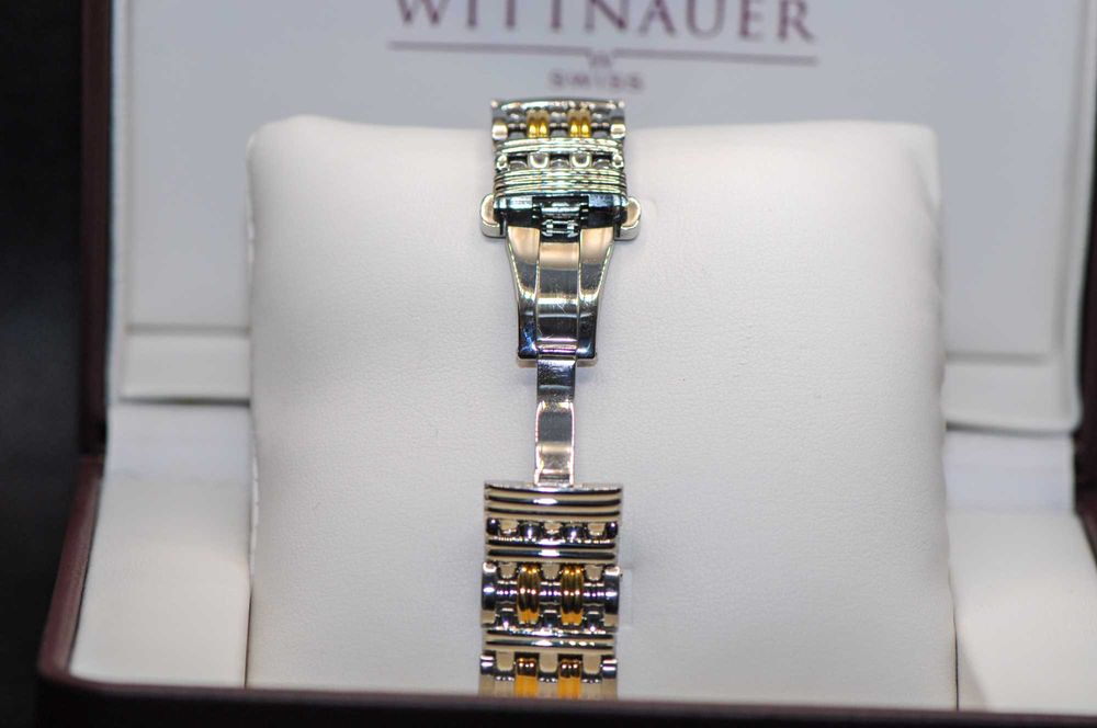 Швейцарски дамски часовник с диаманти - Wittnauer Laureate