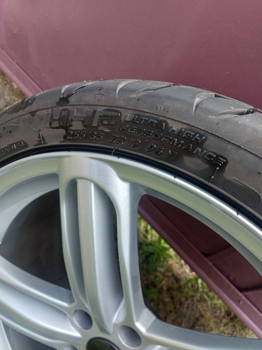 Jante segment  audi a4,a5 pe 19 cu anvelope ca noi-3100 lei