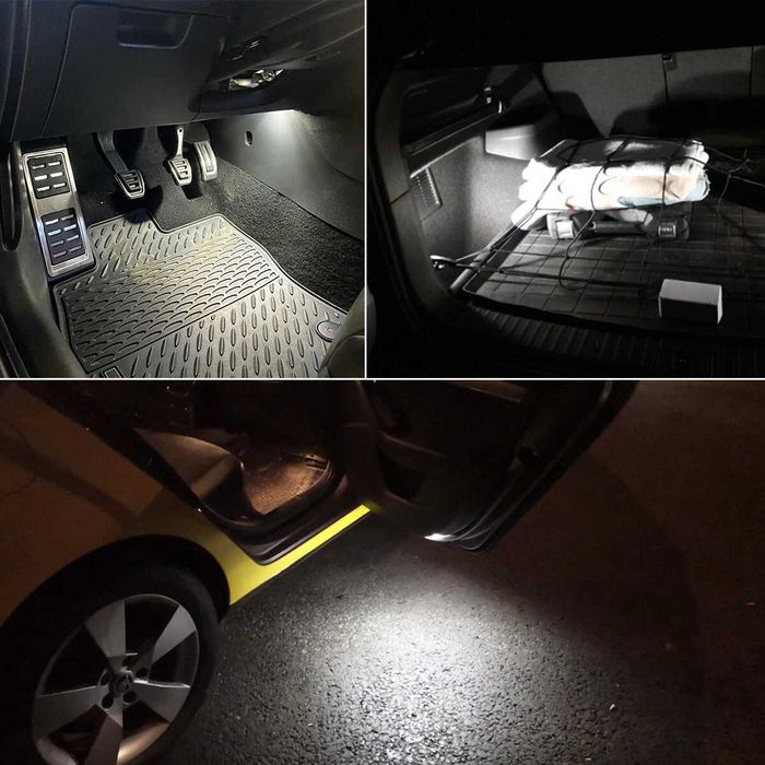 Lampa LED portiera Audi A4 B6, B7, B8, VW Passat B5, B6, B7,