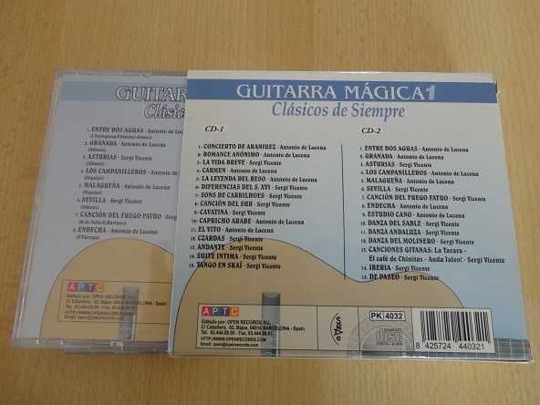 CD originale cu muzica de chitara clasica si sansonete frantuzesti