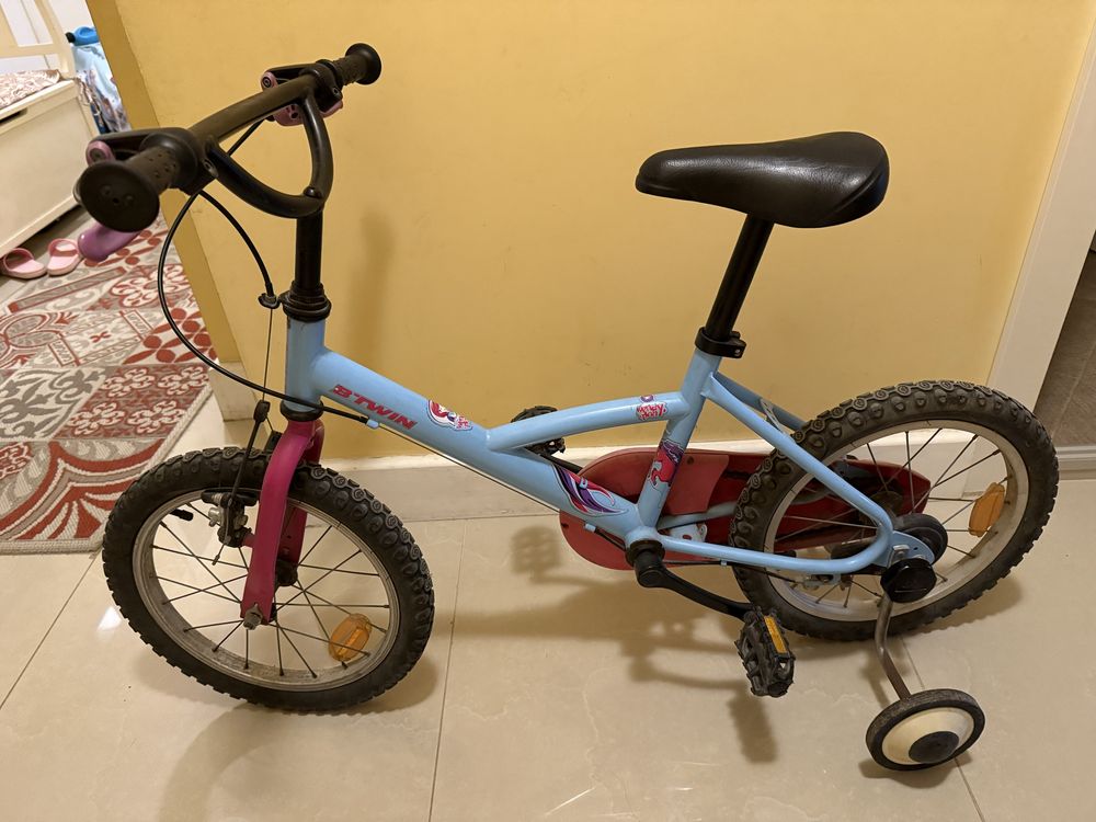 Детско колело Btwin за момиче 16 цола