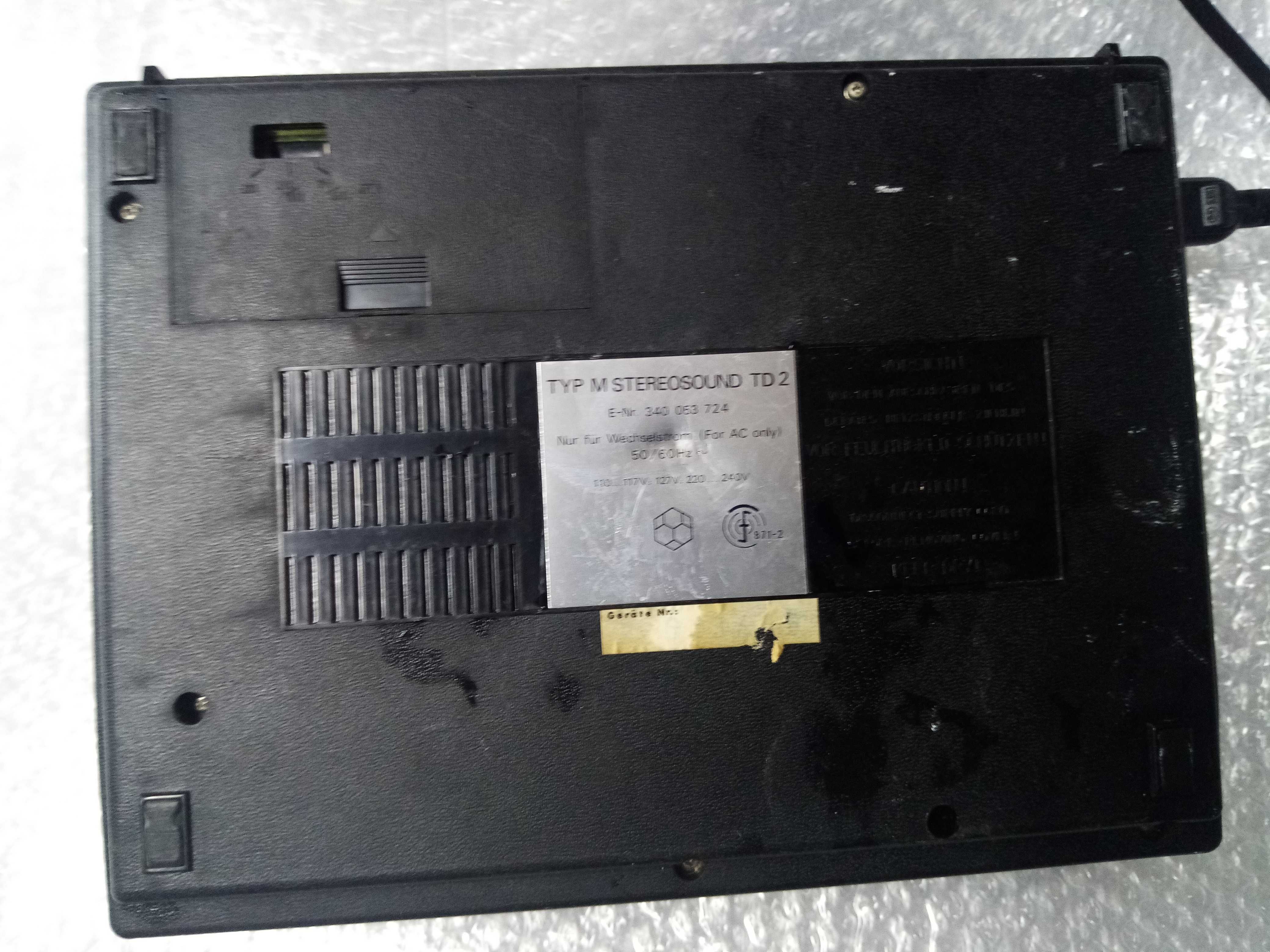 касетофон   стерео  telefunken TD2  1972г