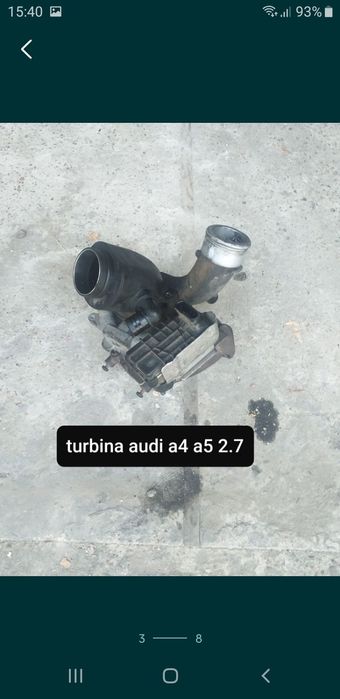 Turbina audi A5 8t A4 b8 Q5 2.7 cgk cgka