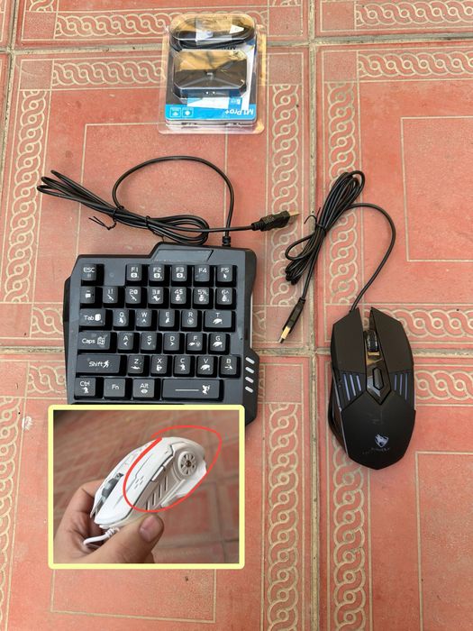 Pubg uchun klaviatura mishka, macro klaviatura