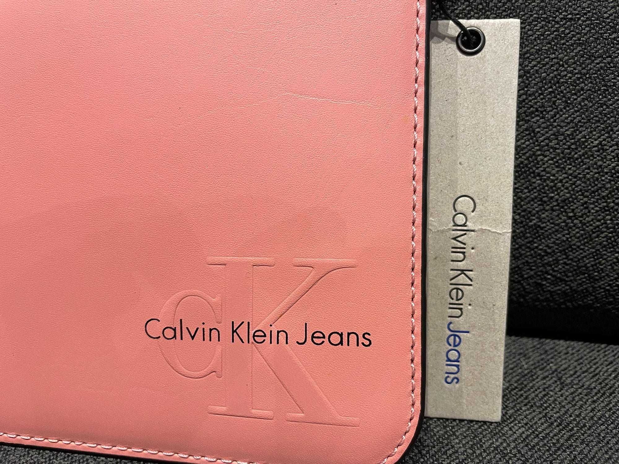 Poseta Plic CALVIN KLEIN Piele Naturala - NOU