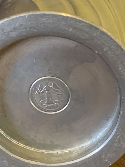 Pahar/pocal argintat vechi/antic Bisericesc/Religios