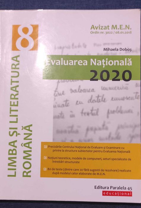 Cărți Evaluare Națională Limba și Literatura Română