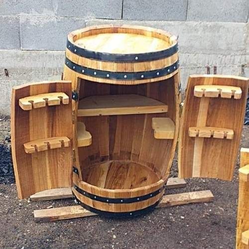 Butoaie lemn de dud stejar și salcâm derivate din butoaie