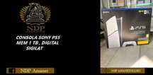 NDP Amanet Calea Mosilor 298 CONSOLA SONY PS5 DIGITAL , NOU ( 35366)