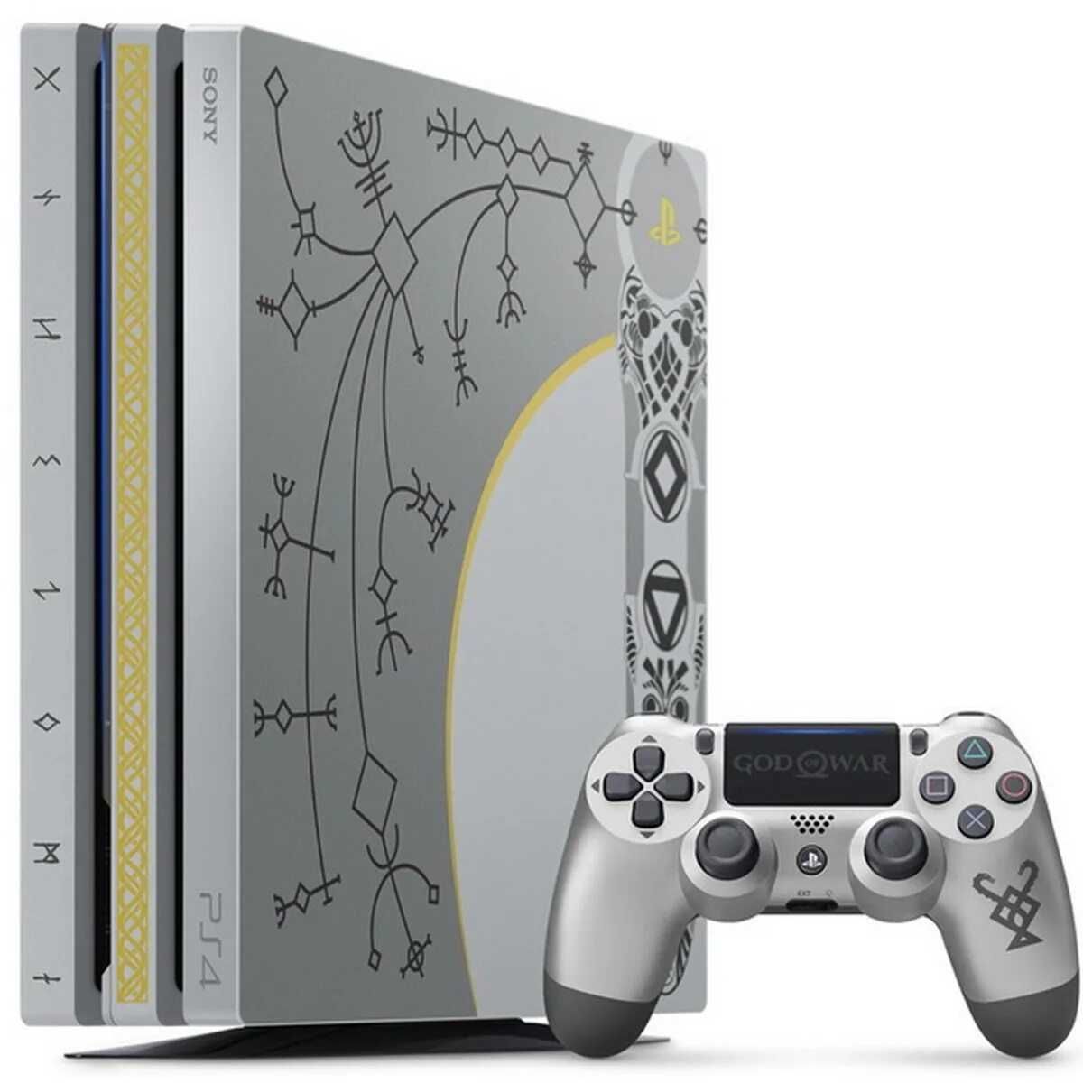 Редкую версию консоли PlayStation 4 Pro в стиле God of War
