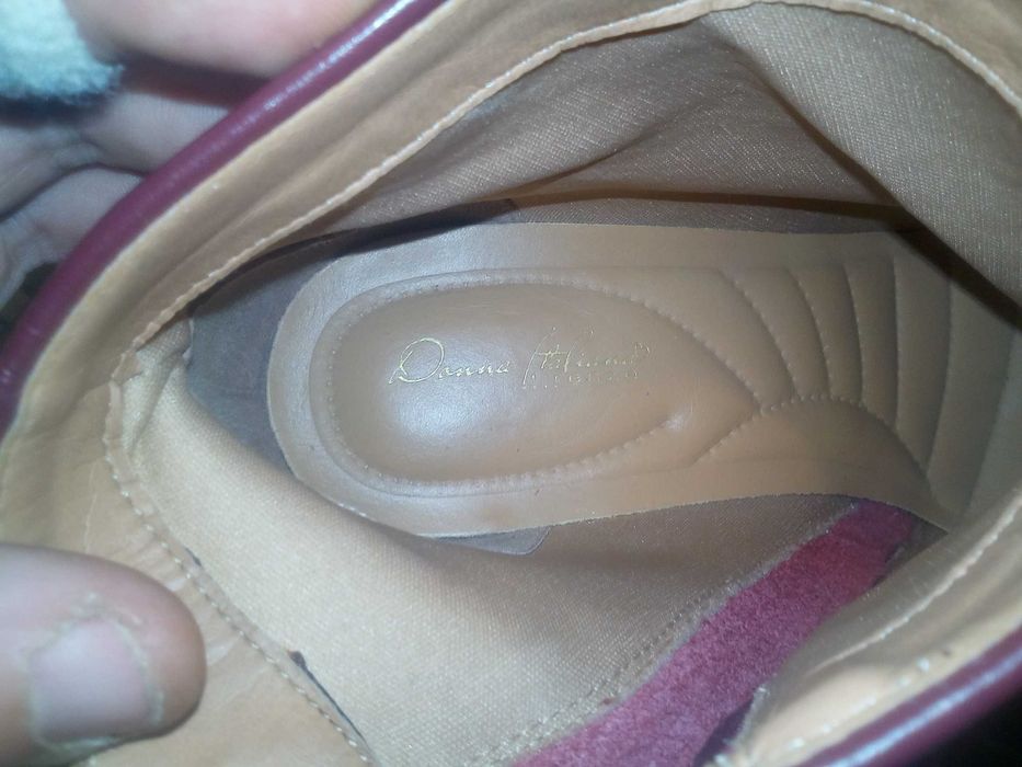 Дамски боти Donna Italiana бордо 39