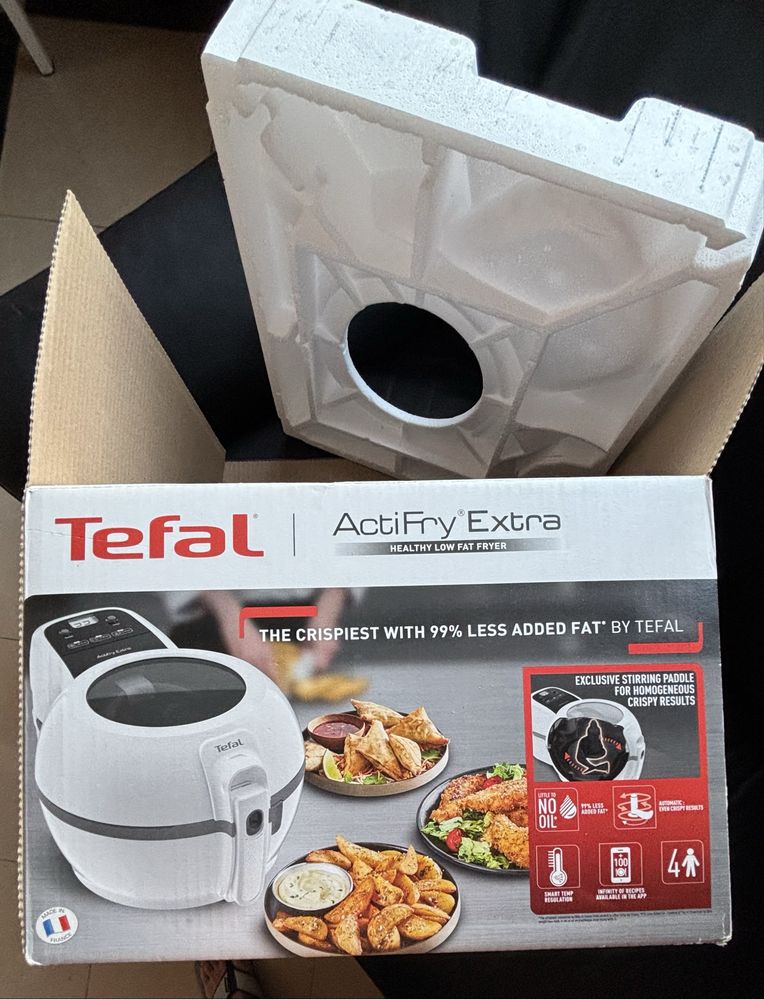 еърфрайер с бъркалка Tefal ACTIFRY EXTRA в ГАРАНЦИЯ