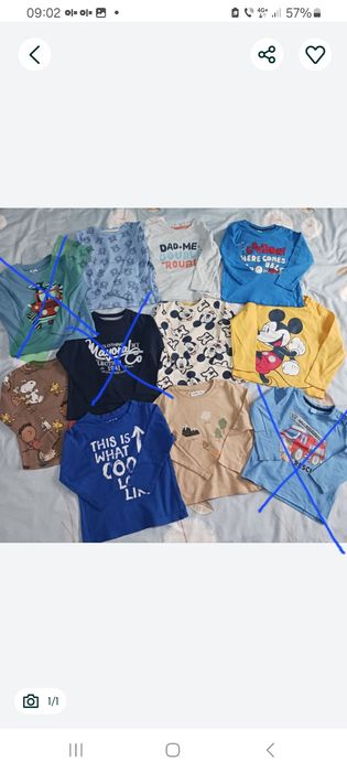 Bluze baiat bumbac subțire 92