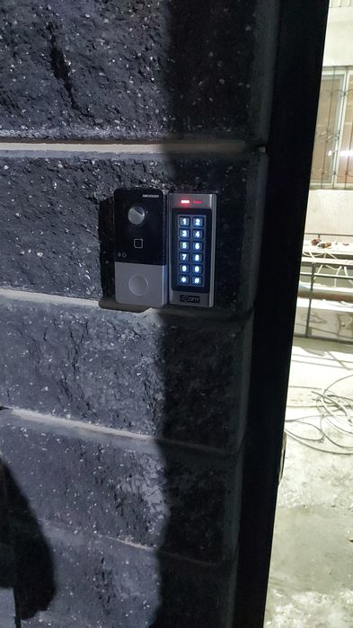 Установка систем видеонаблюдеиня