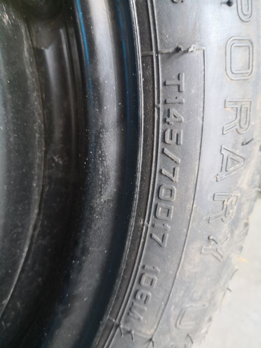 Резервна гума-патерица 145/70/17 5x114.3 17цола