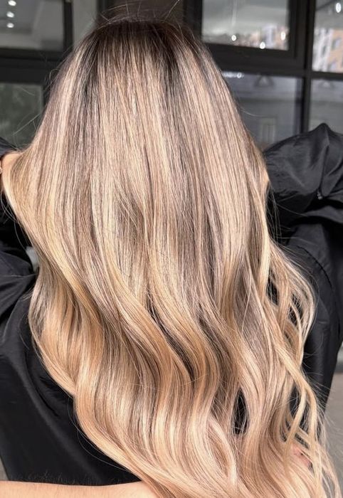 Сложное окрашивание волос, airtouch, шатуш, мелирование