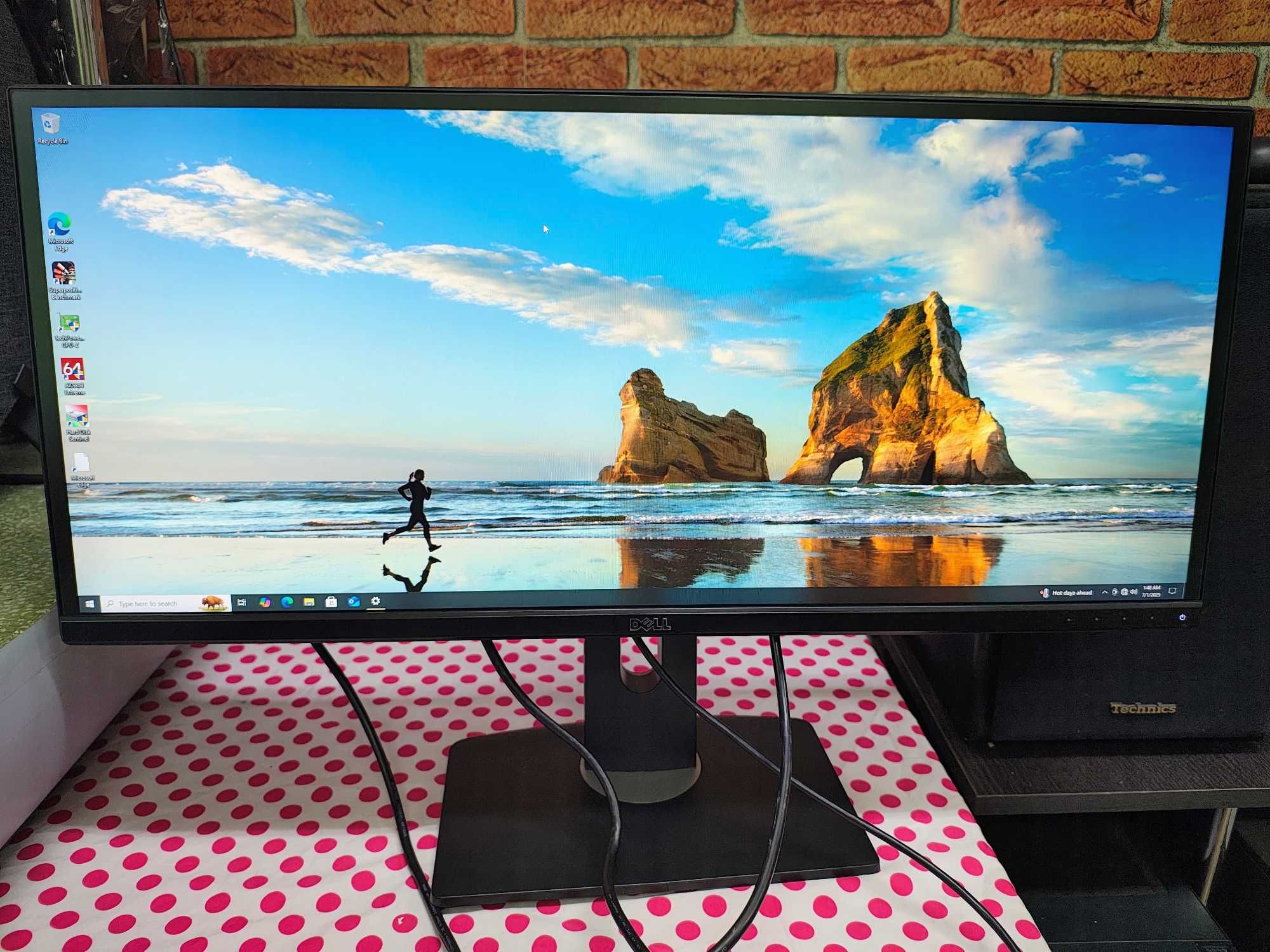 Monitor LED Dell UltraSharp U2913WMt, 29 inci UltraWide, IPS.