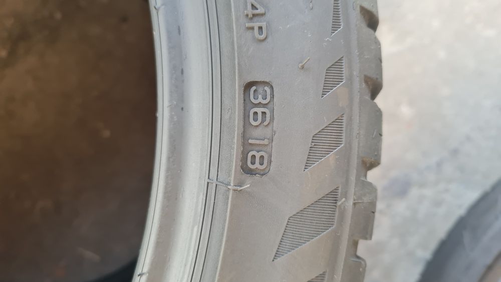 4 anvelope M+S Bridgestone 245/40/19,dot 2018