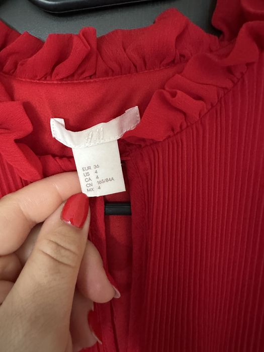 Rochie plisata de ocazie H&M