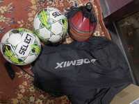 Футболный мяч 4 размеры оригинал фишки и сумка