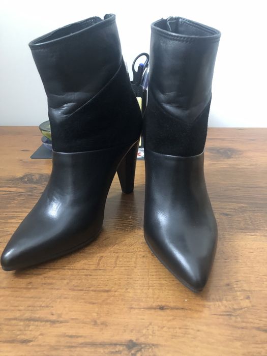 Сапоги кожанные