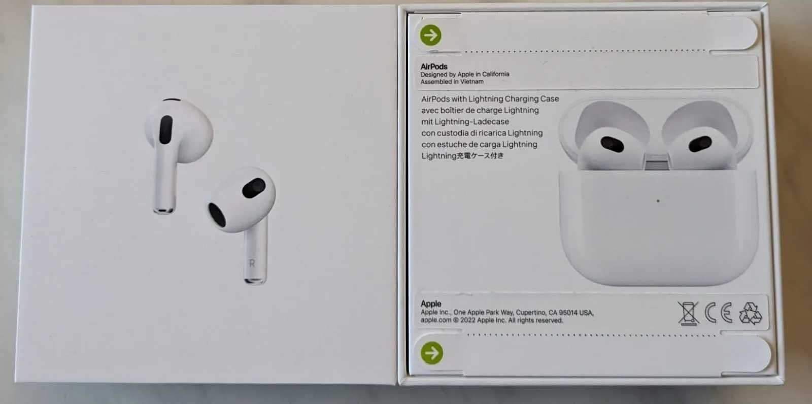 Apple Airpods 3 Нови/Оригинални Безжични Слушалки