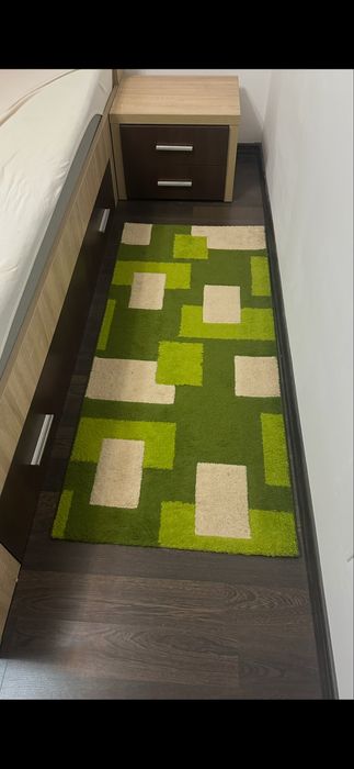 Set 4 covoare verzi marimi diferite