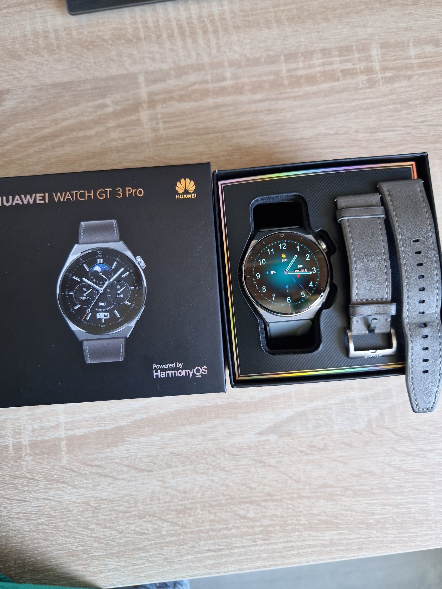Huawei Watch GT 3 Pro Titanium – 60% mai ieftin decât nou! Super pret
