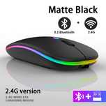 Безжична мишка с Bluetooth, LED осветление и Презареждаща се