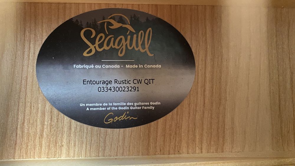 Электроакустическая гитара Seagull Entourage Rustic CW