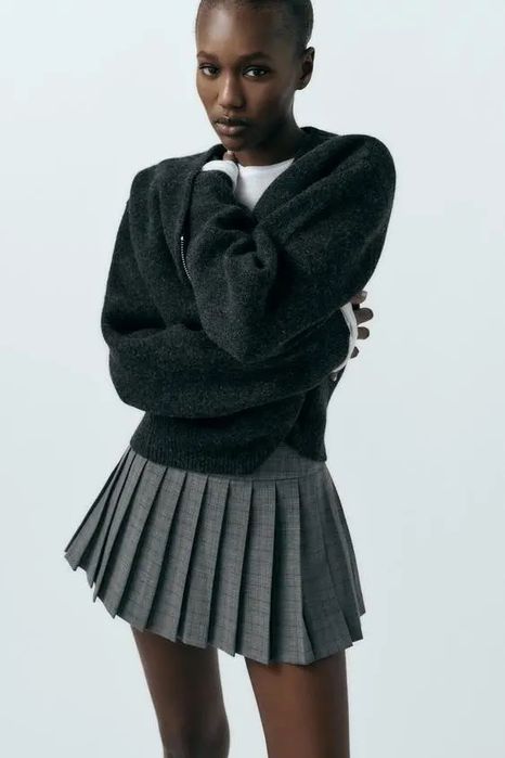 Карирана пола Zara