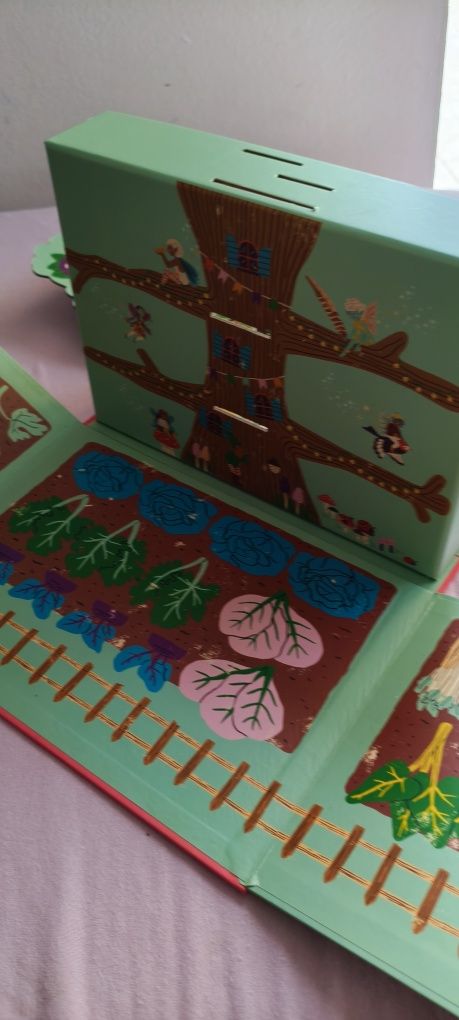 Книга "La Casa delle Fate" (Къщата на феите) с 3D модел за сглобяване