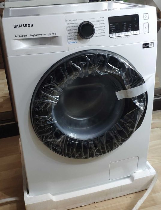 стиральная машина Samsung 6–12 кг — тихая, экономичная и умная