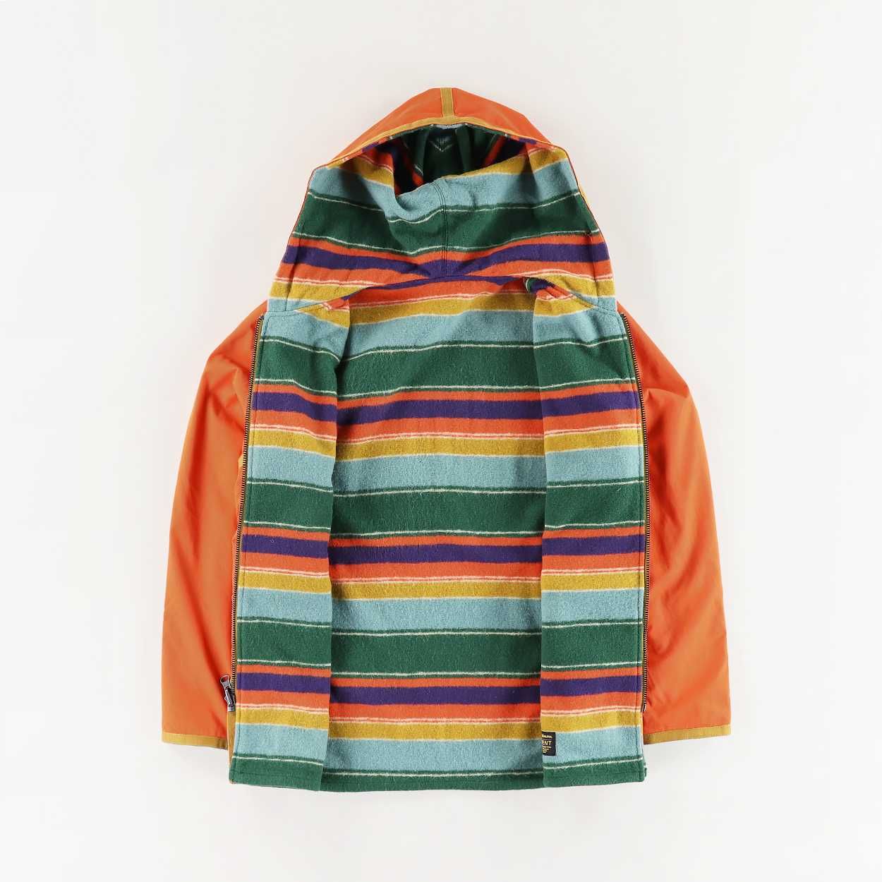 Element x Nigel Cabourn Alder Reversible Blanket Fleece Jacket - M