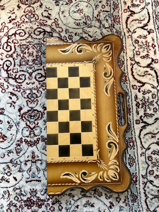 Шахматы ручная работа.