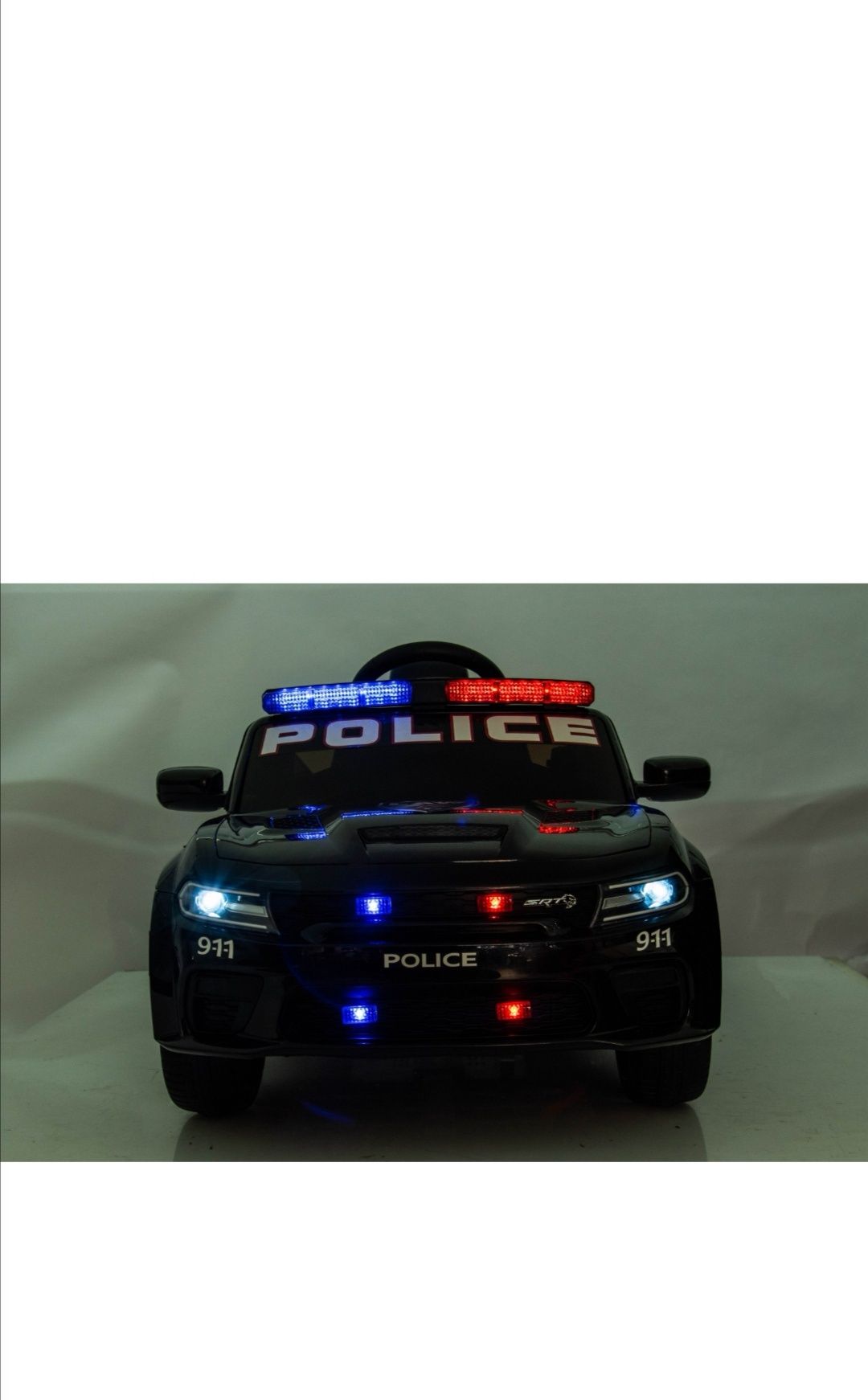 Masinuta electrica Premier Dodge Charger Police, 24V, roti cauciuc EVA